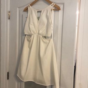 Like New BCBGeneration White Dress